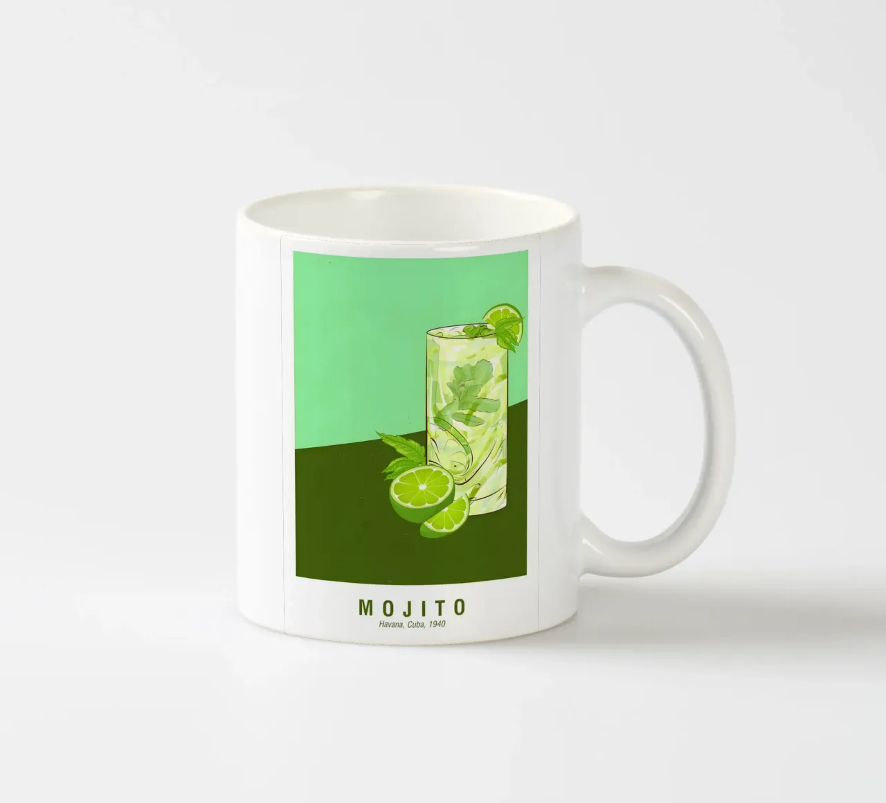 Mojito Avana Cuba 1940 tazza in ceramica da janetlynn