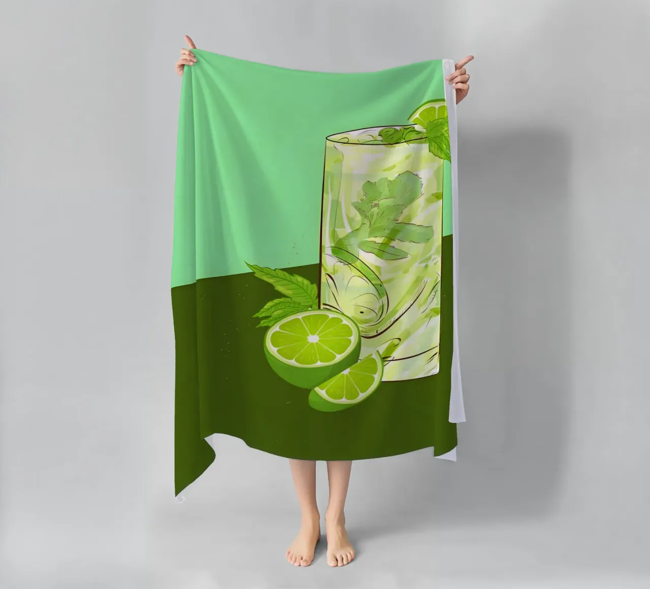 Mojito Avana Cuba 1940 telo mare da janetlynn