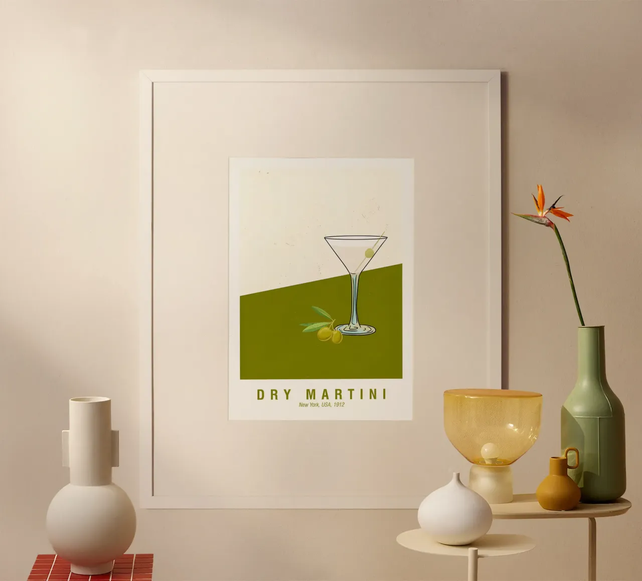 Martini Dry New York USA 1912 poster da janetlynn