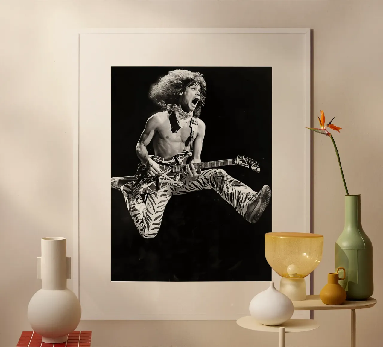 Eddie Van Halen Jump poster da Musadad Shop