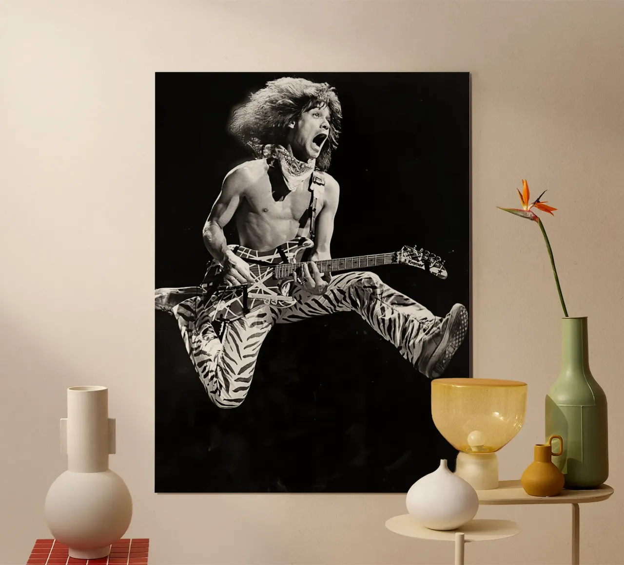 Eddie Van Halen Jump poster da Musadad Shop