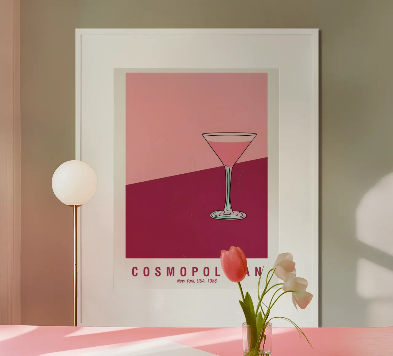 Cosmopolitan New York USA 1988 poster da janetlynn