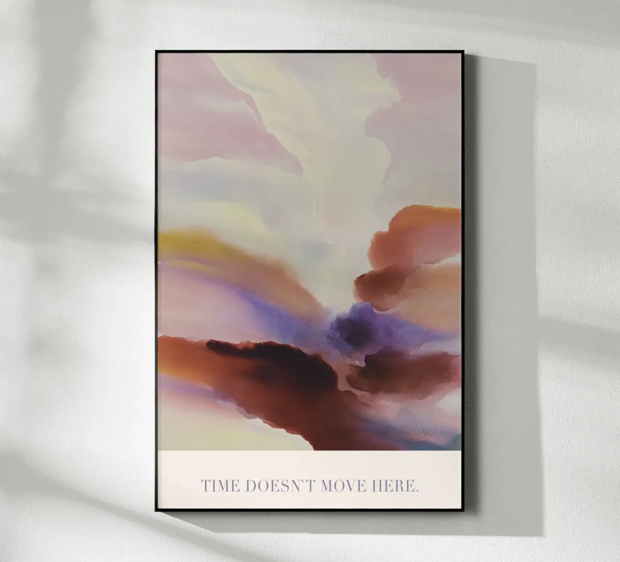 Time Doesn`t Move Here plexiglas de treechild