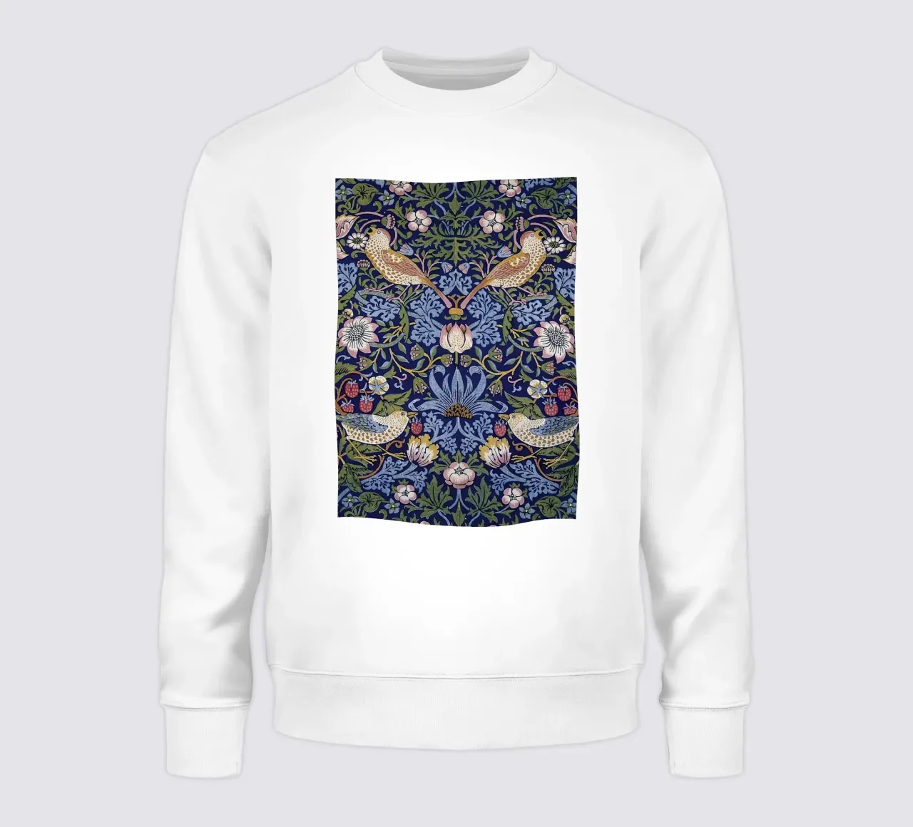 uccelli fiori botanica felpa da David Taylor