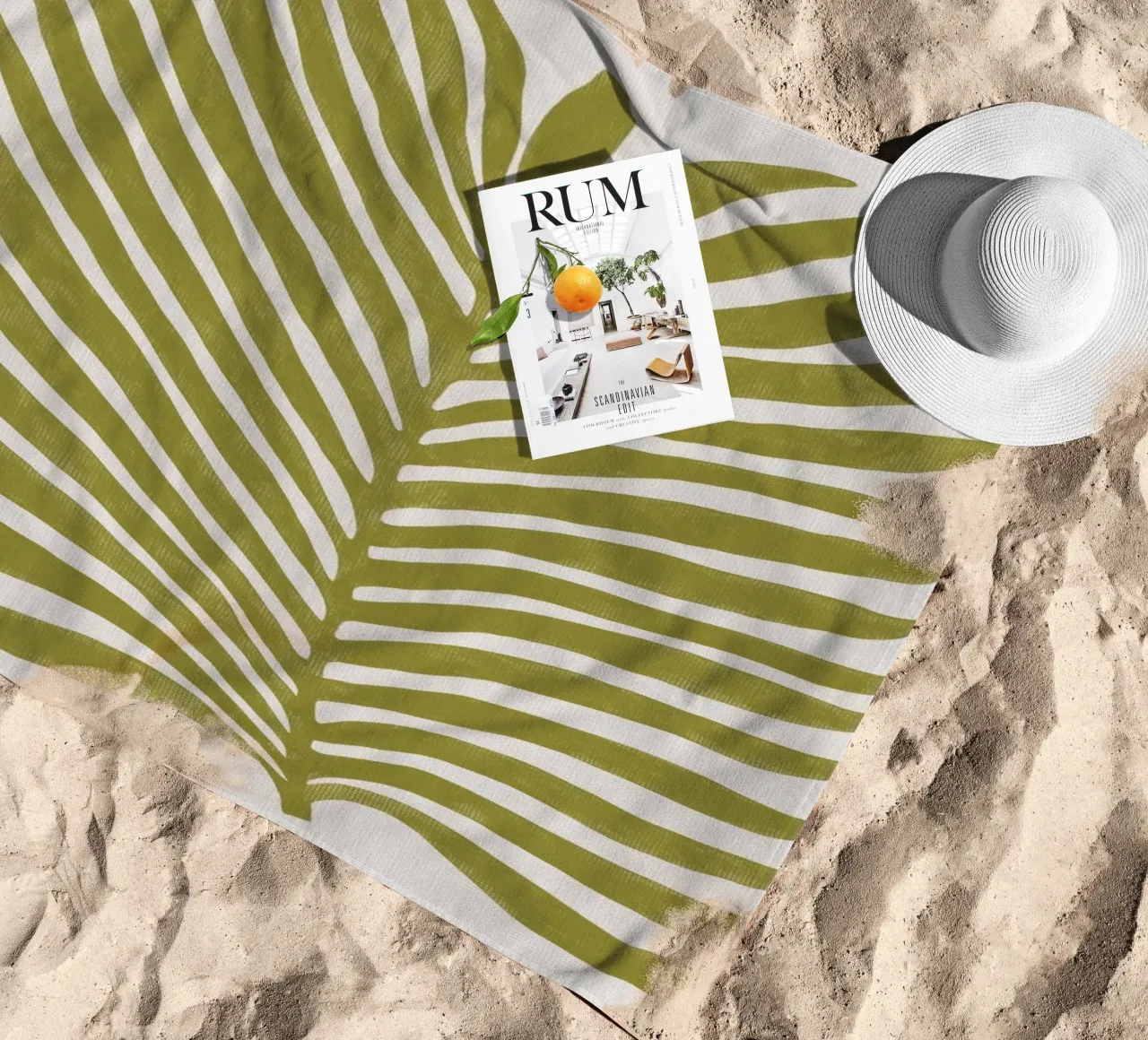 Leafline Strandtuch von treechild