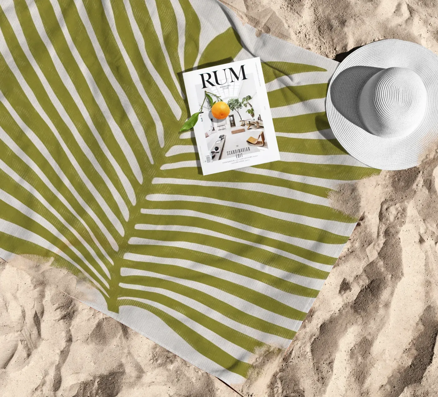 Leafline Strandtuch von treechild