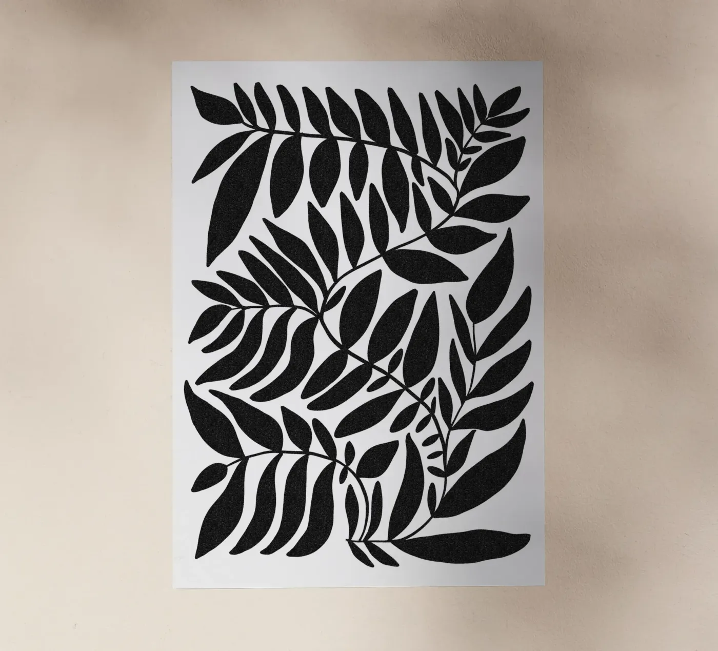 Leafy black pellicola backlit da TijanaArtStudio88