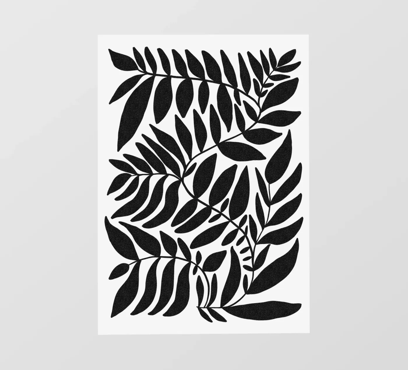 Leafy black pellicola backlit da TijanaArtStudio88