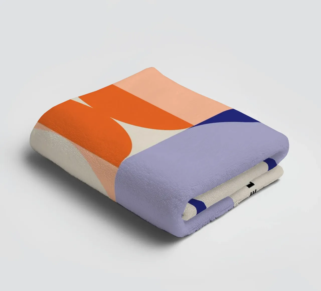 circle arch rectangle towel by David Taylor