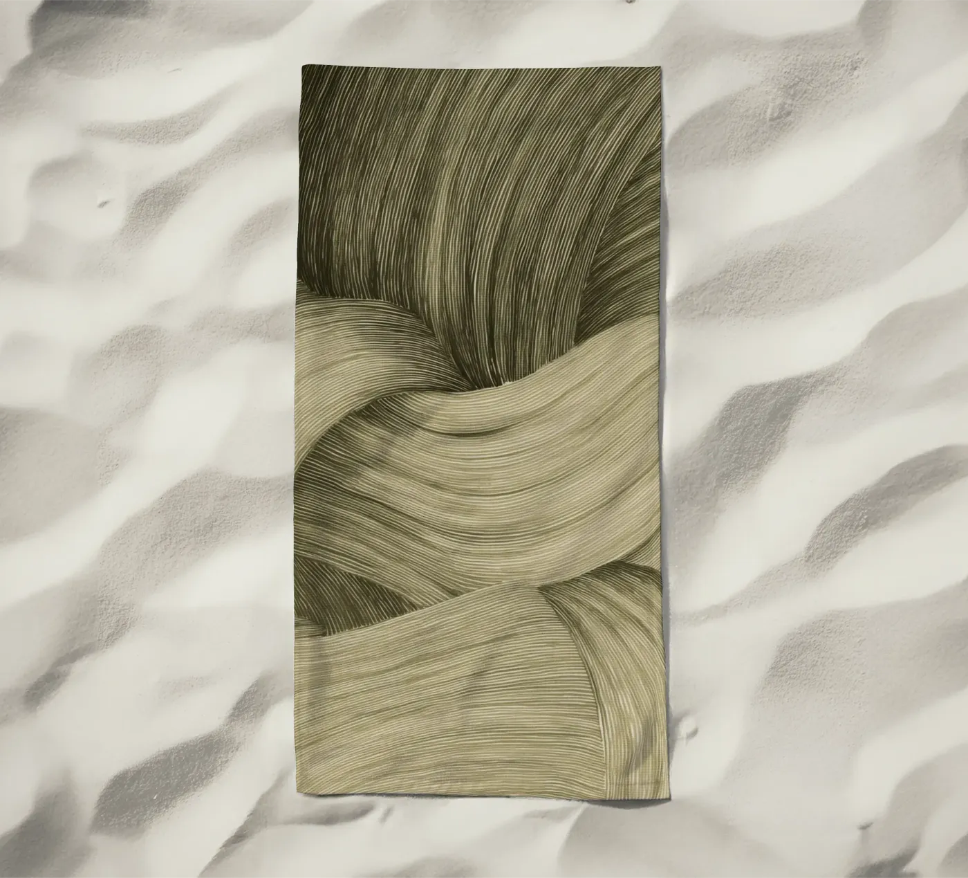 Line Memory serviette de plage de treechild