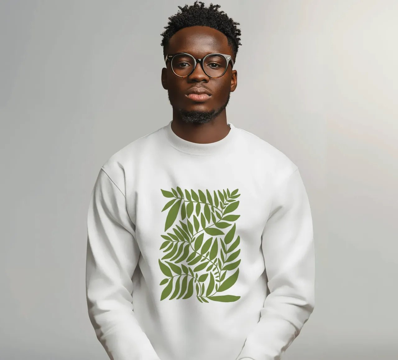 Leafy green felpa da TijanaArtStudio88