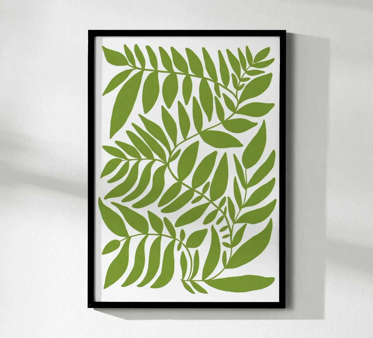 Leafy green poster da TijanaArtStudio88