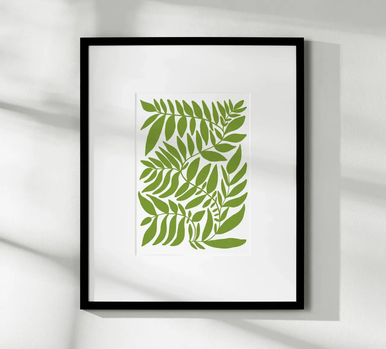 Leafy green poster da TijanaArtStudio88