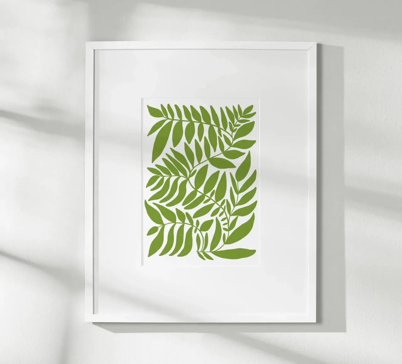 Leafy green poster da TijanaArtStudio88