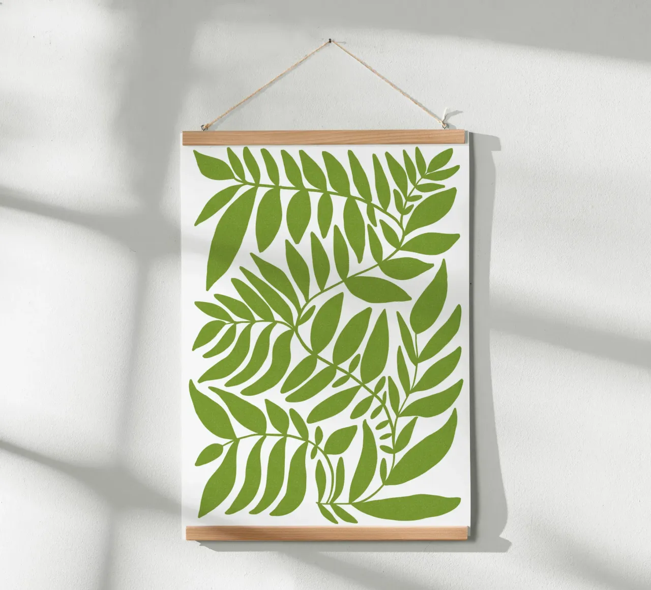 Leafy green poster da TijanaArtStudio88