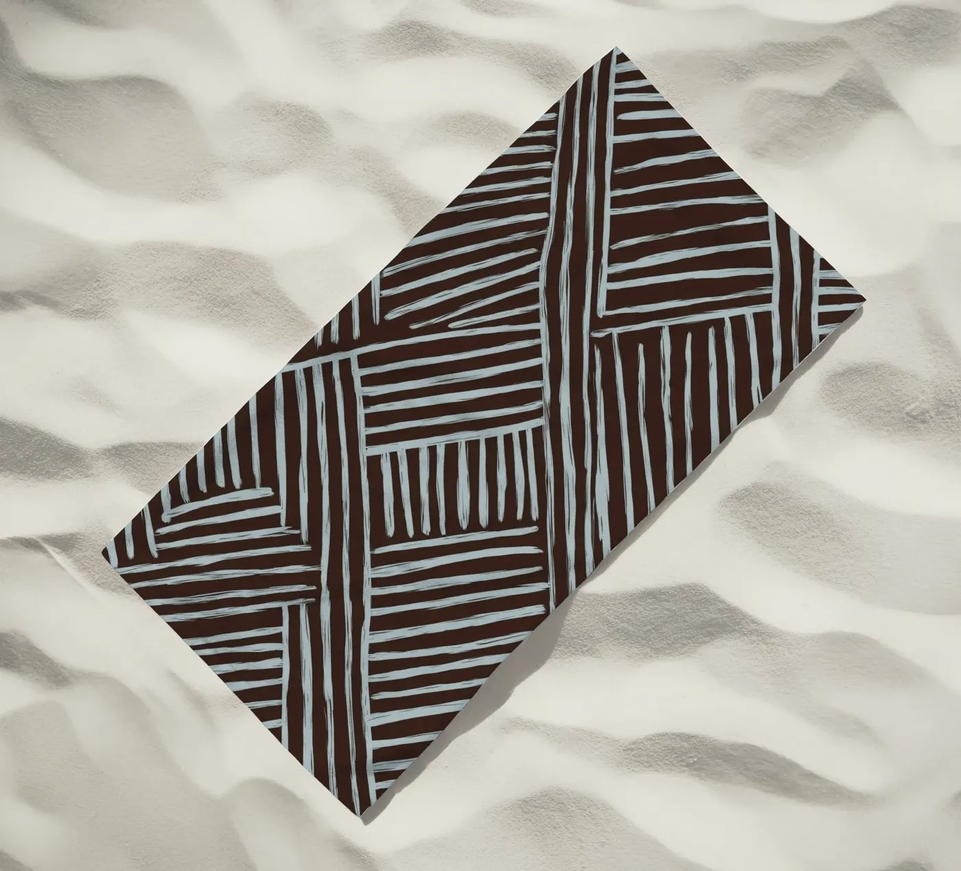 Linework strandhanddoek van treechild