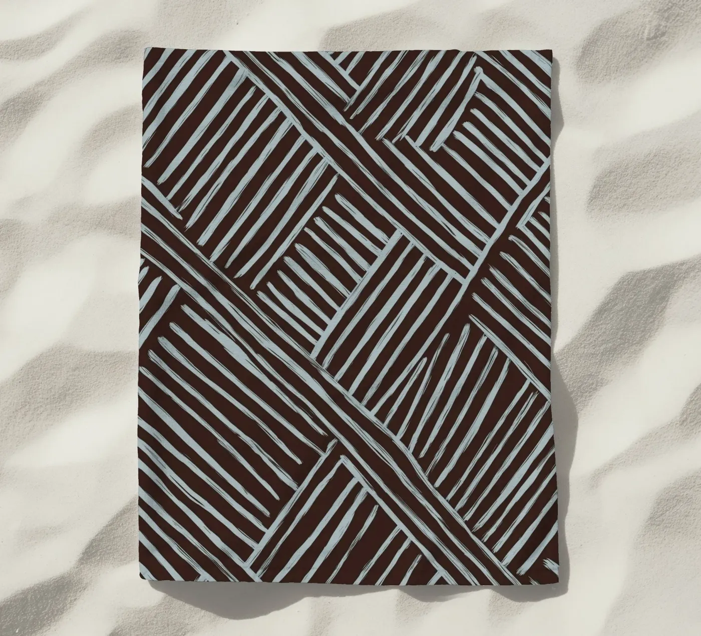 Linework strandhanddoek van treechild