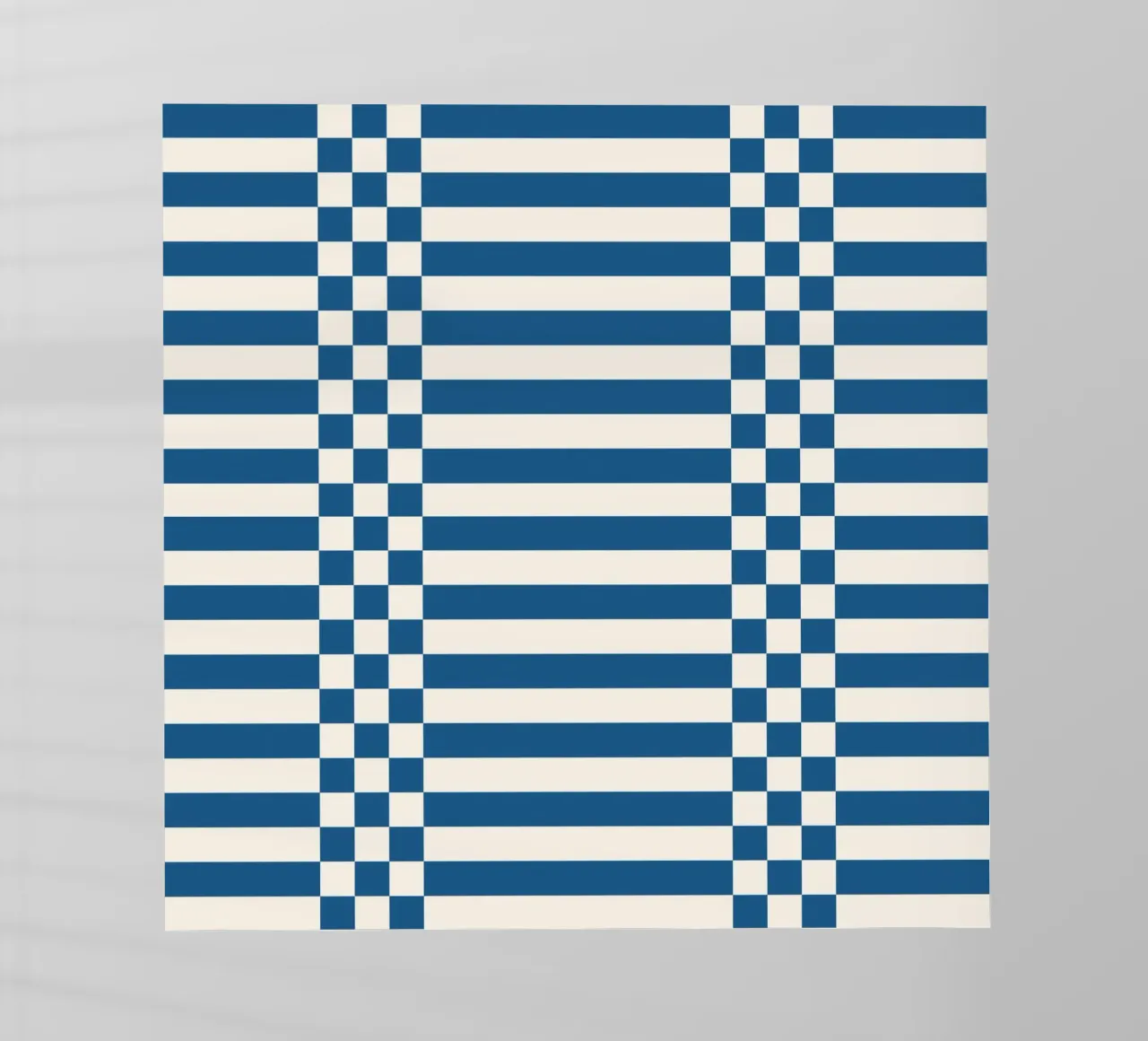 Blue checks and lines pellicola backlit da TijanaArtStudio88