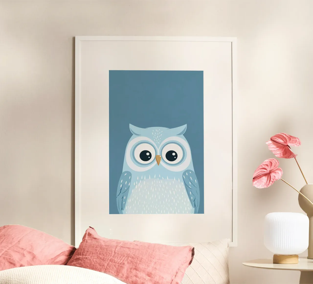 Owl in the Stars poster da wonderfolk