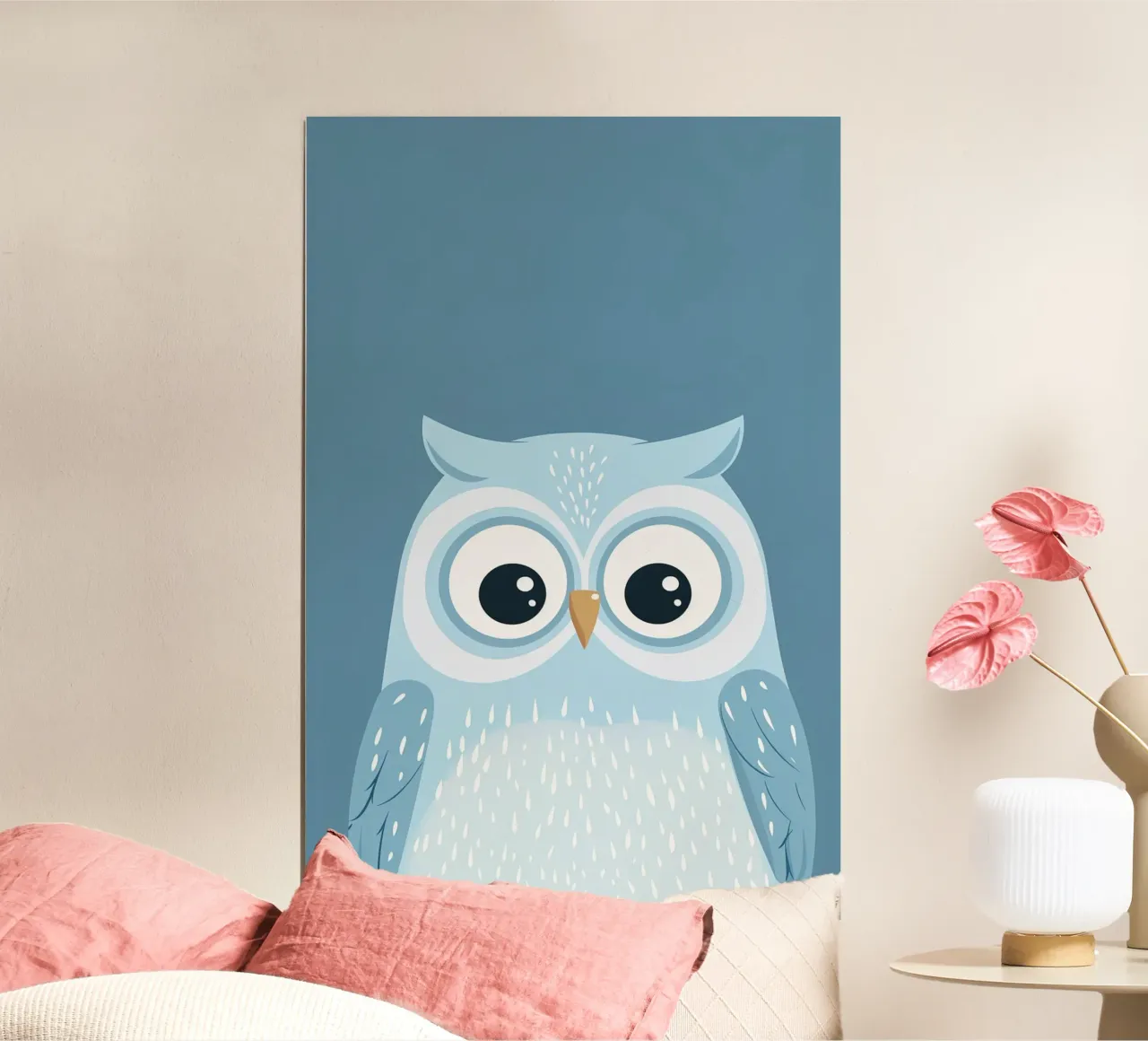 Owl in the Stars poster da wonderfolk
