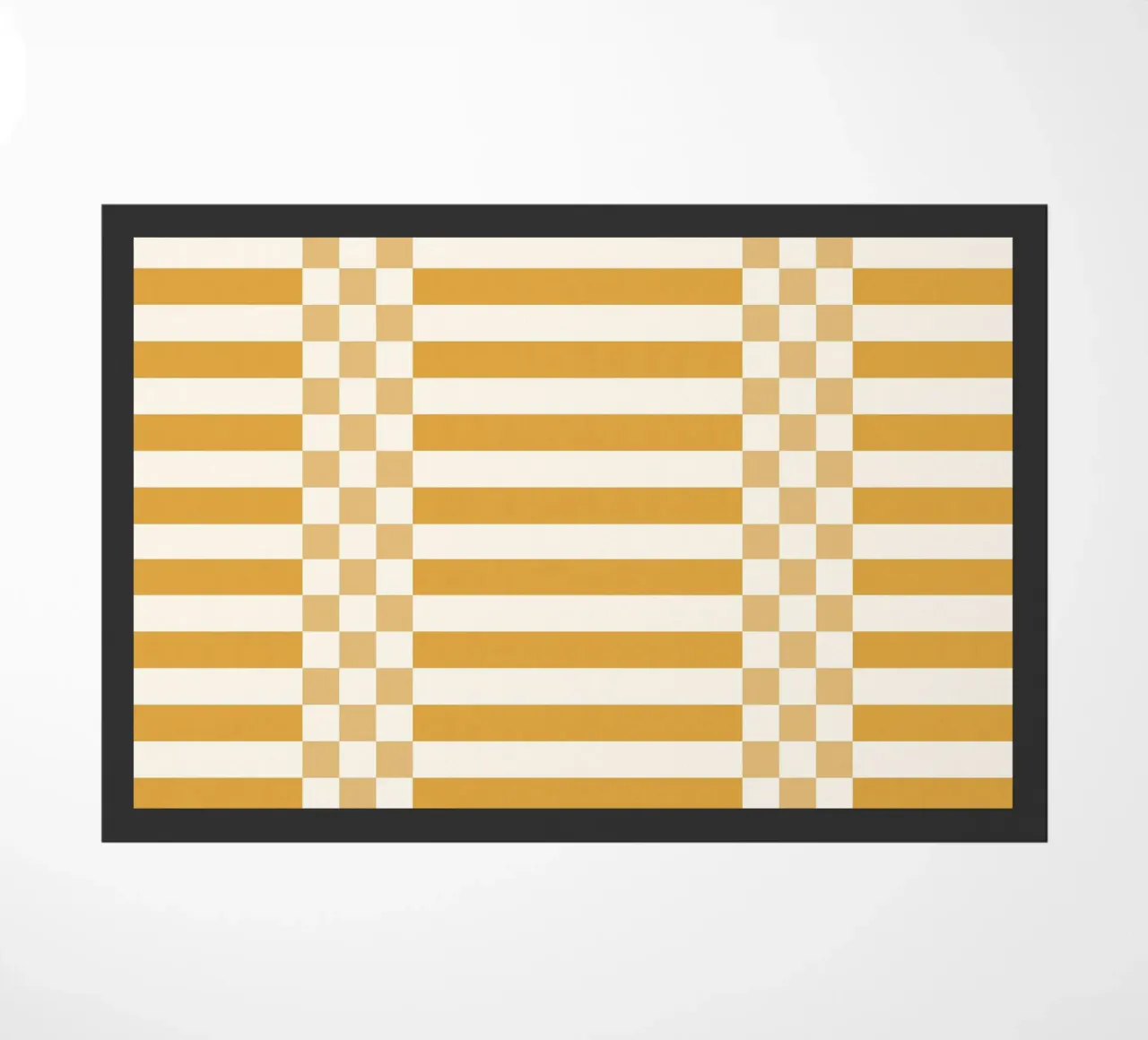 Light yellow checks and lines zerbino da TijanaArtStudio88