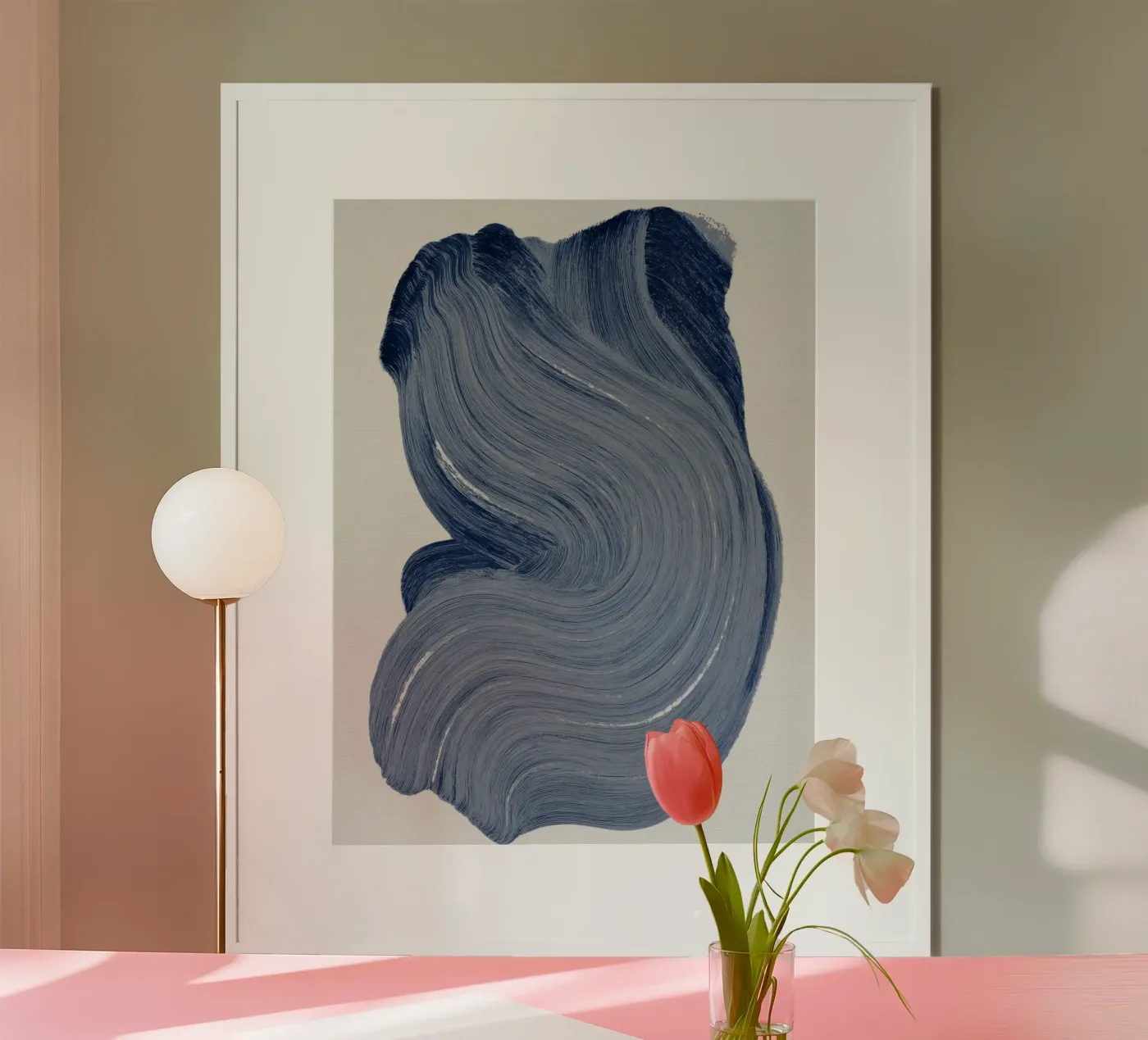 Indigo Drift poster by treechild