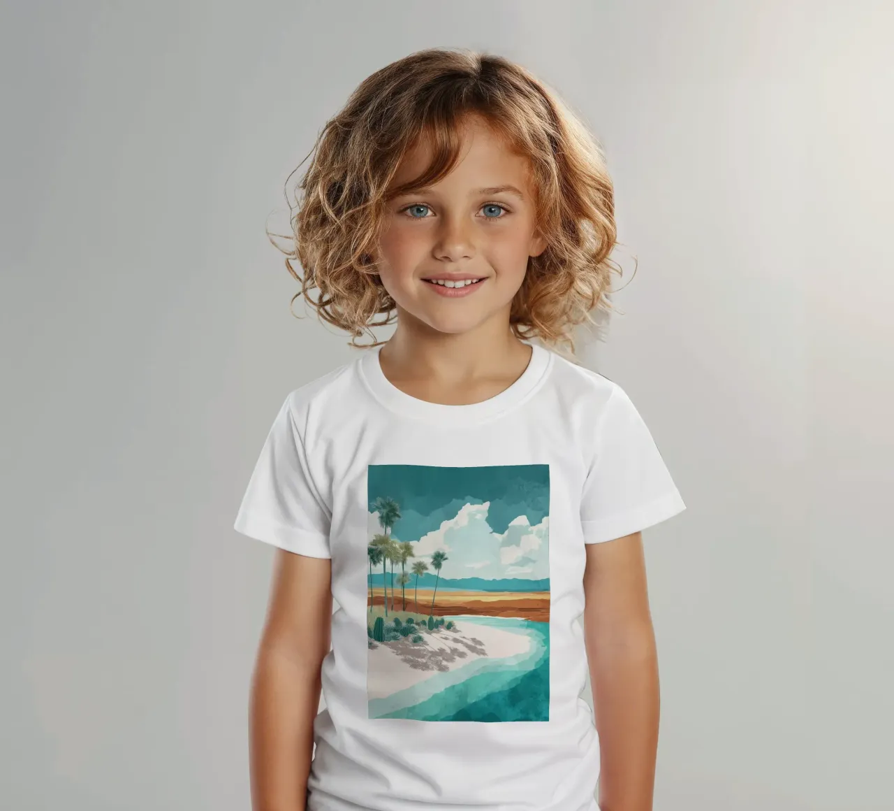 Tropical Mirage – Desert Dreams by the Shore t-shirt bambini da Dune