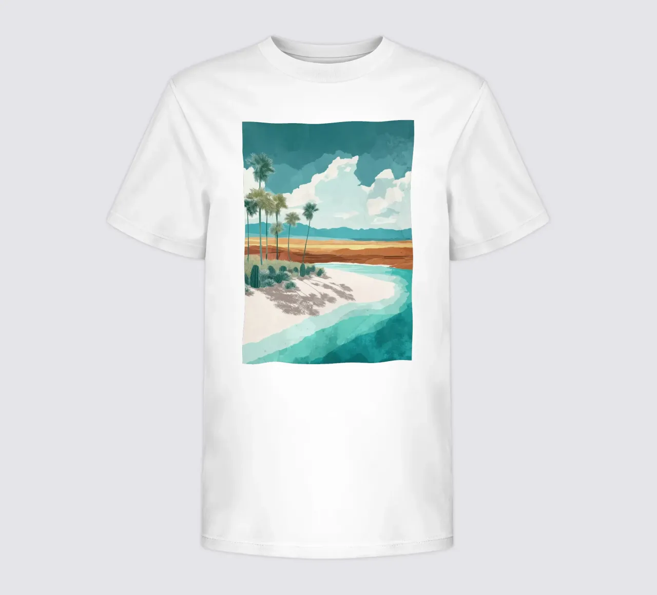 Tropical Mirage – Desert Dreams by the Shore t-shirt bambini da Dune