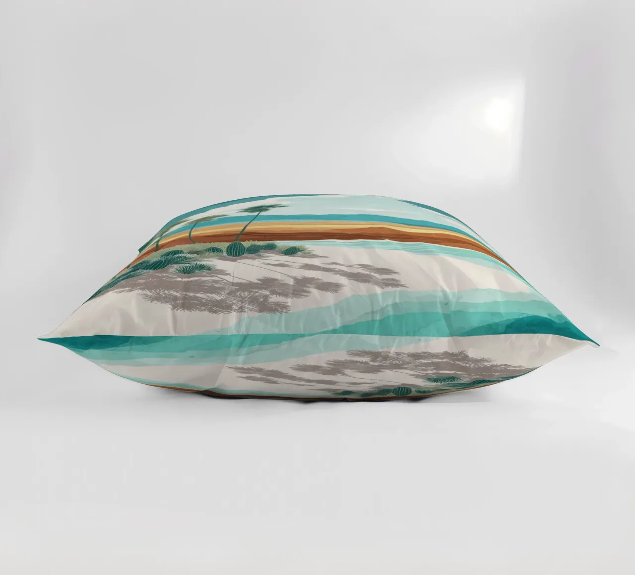 Tropical Mirage – Desert Dreams by the Shore cuscino da Dune