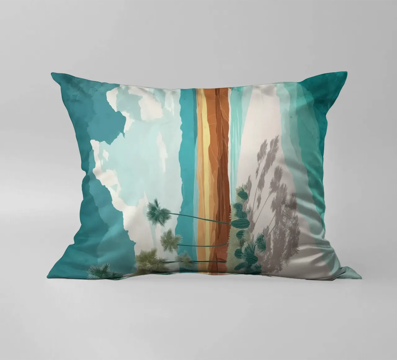 Tropical Mirage – Desert Dreams by the Shore cuscino da Dune
