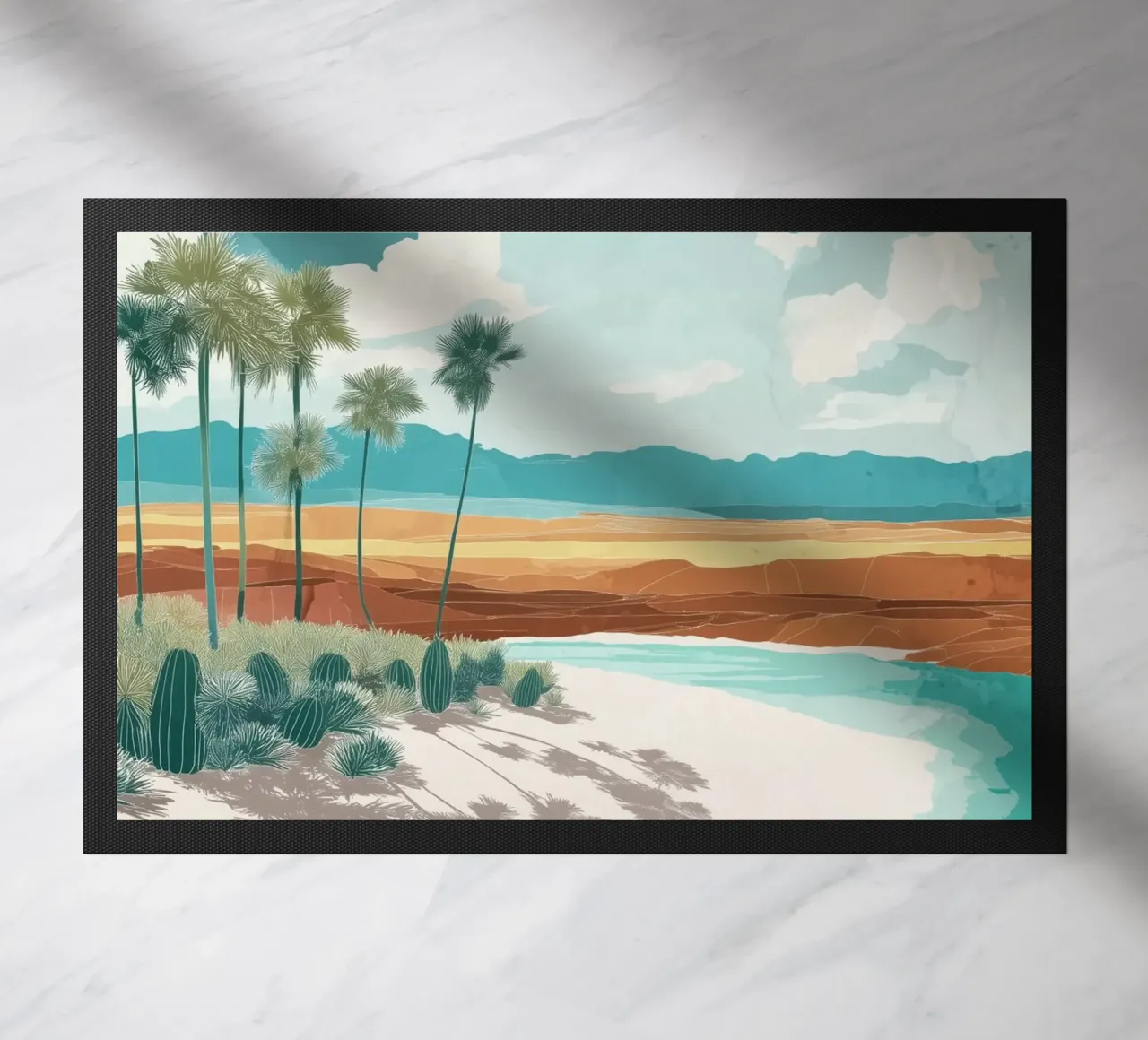 Tropical Mirage – Desert Dreams by the Shore zerbino da Dune