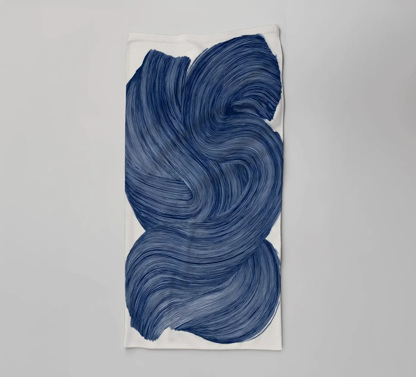 Indigo Stroke towel by treechild