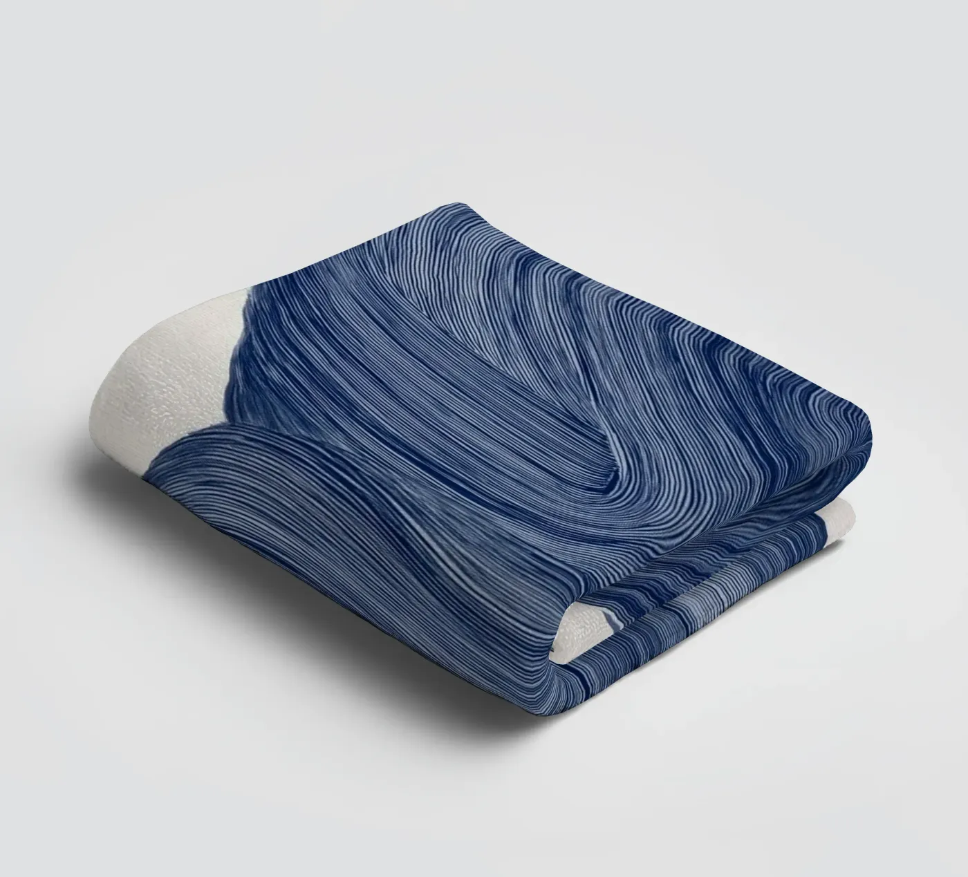 Indigo Stroke towel by treechild