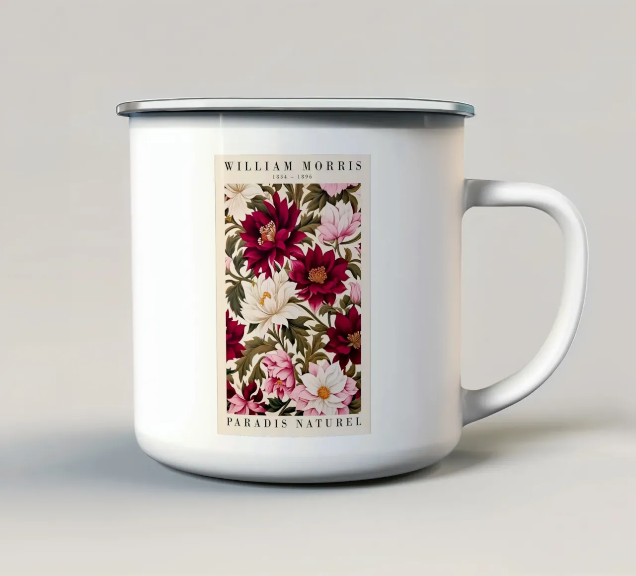 fiori in fiore tazza in smalto da Ropech Shop