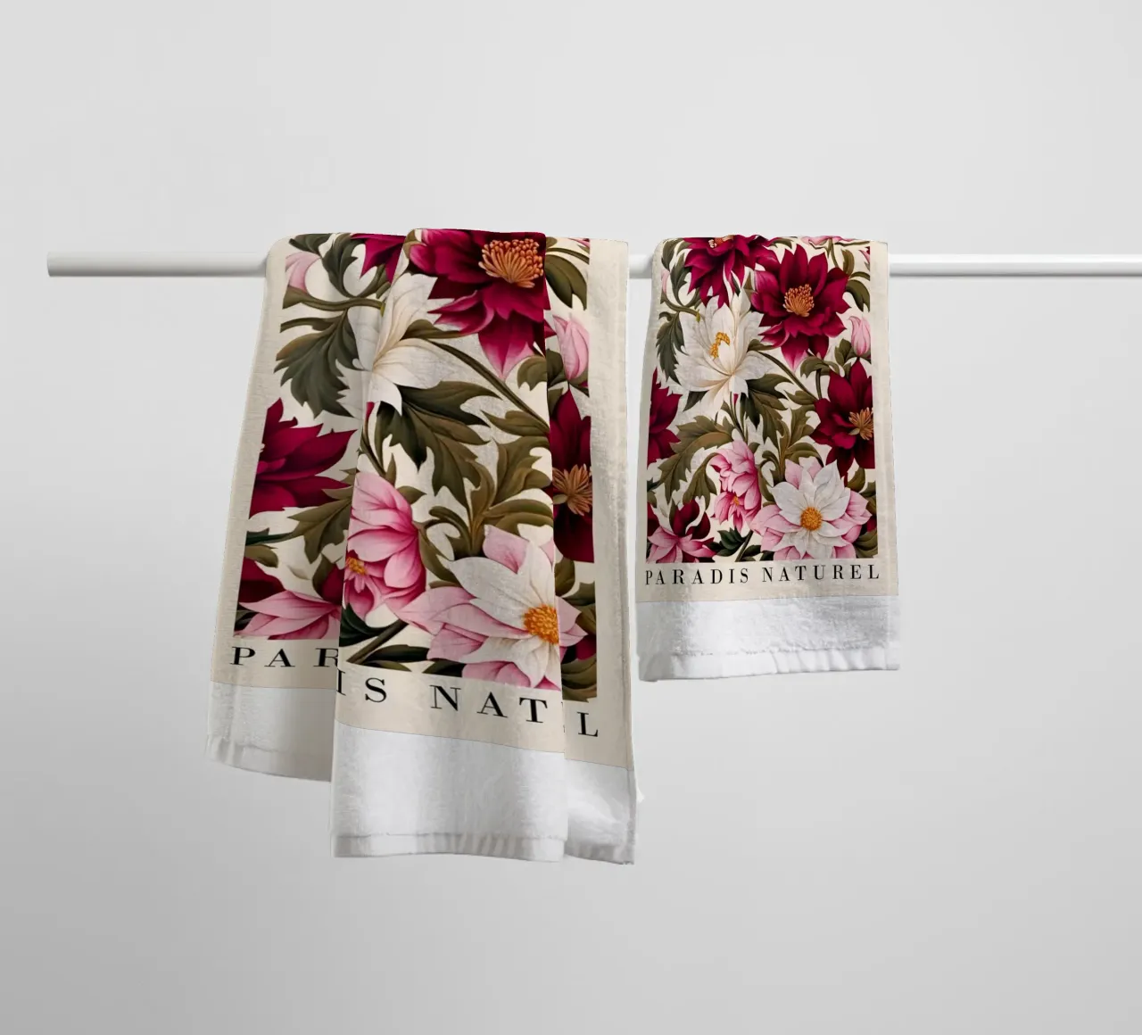 fiori in fiore asciugamano da bagno da Ropech Shop