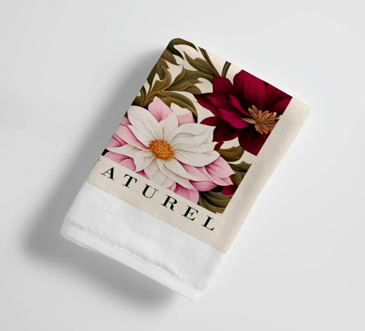 fiori in fiore asciugamano da bagno da Ropech Shop