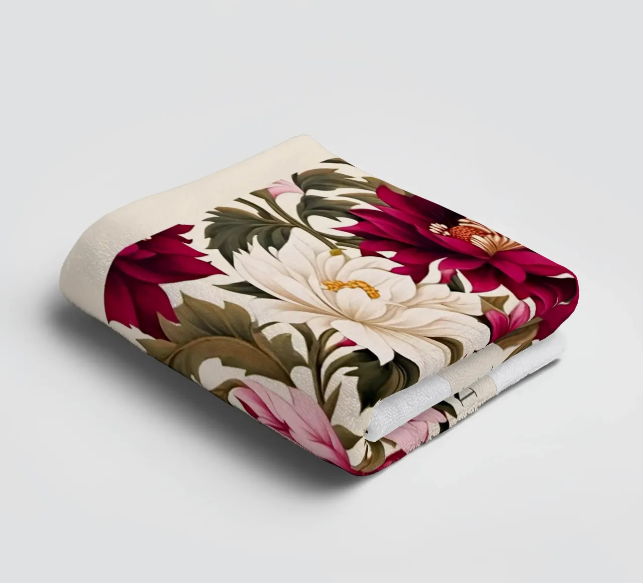 fiori in fiore asciugamano da bagno da Ropech Shop