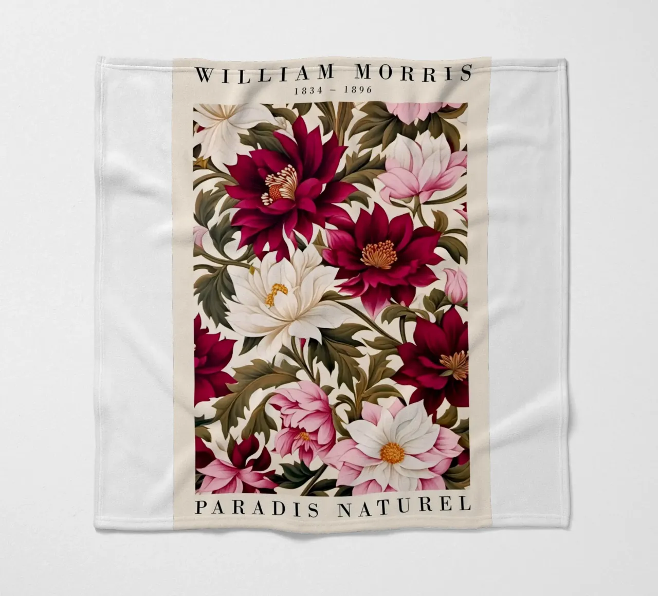 fiori in fiore coperta in pile da Ropech Shop
