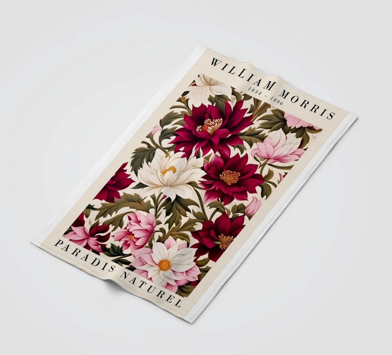 fiori in fiore coperta in pile da Ropech Shop