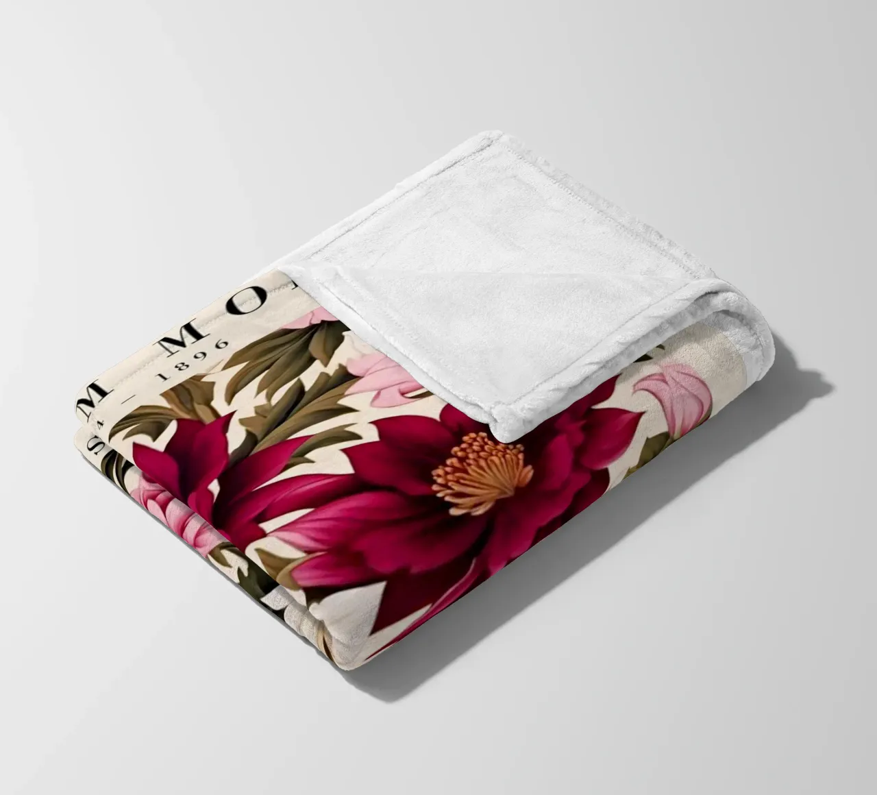 fiori in fiore coperta in pile da Ropech Shop