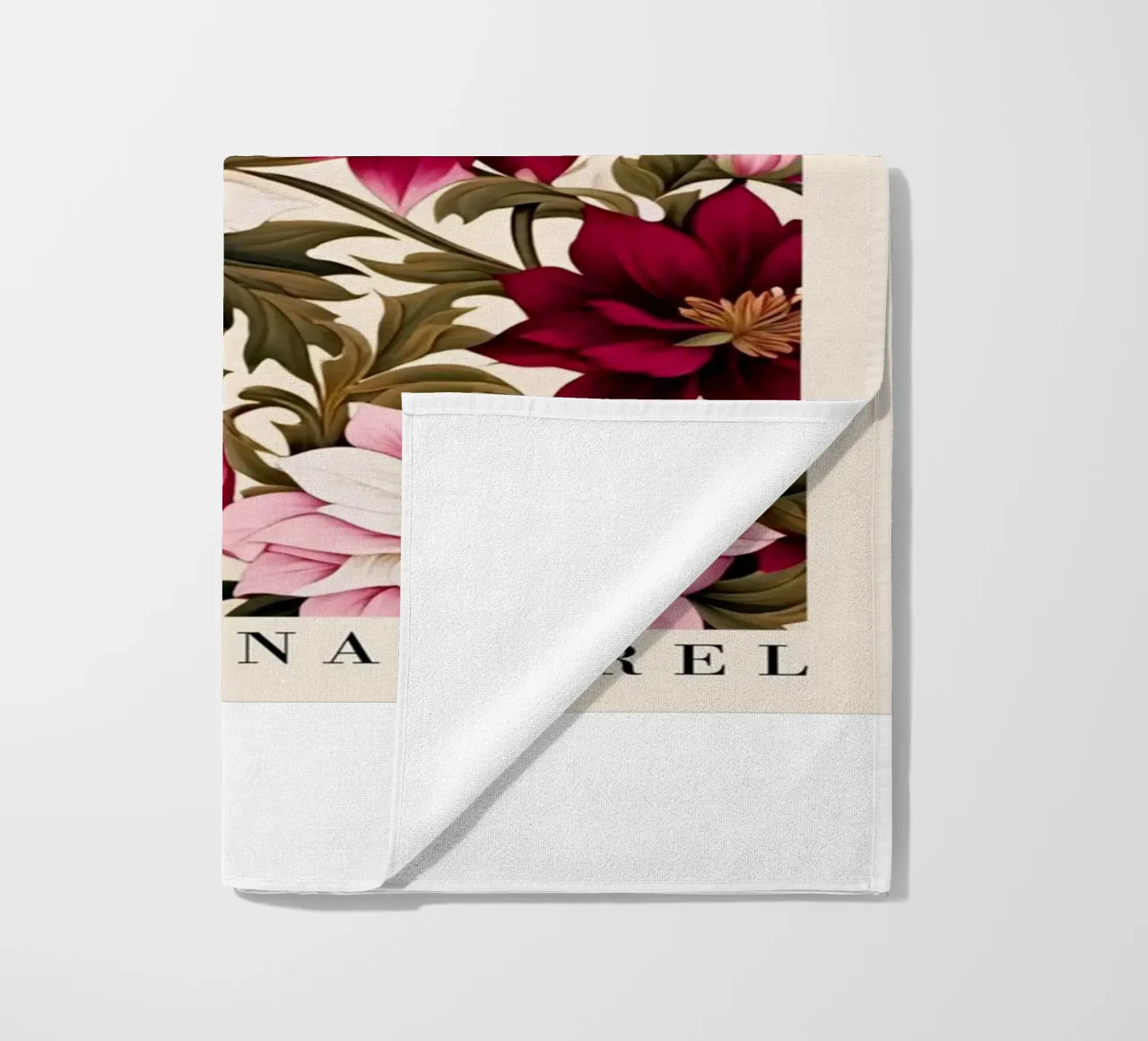 fiori in fiore telo mare da Ropech Shop