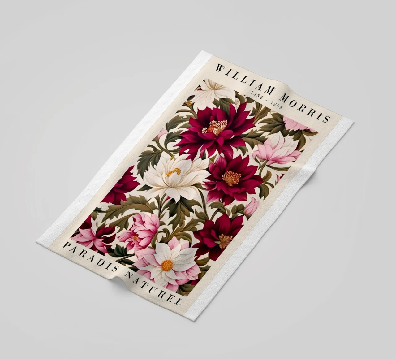 fiori in fiore telo mare da Ropech Shop