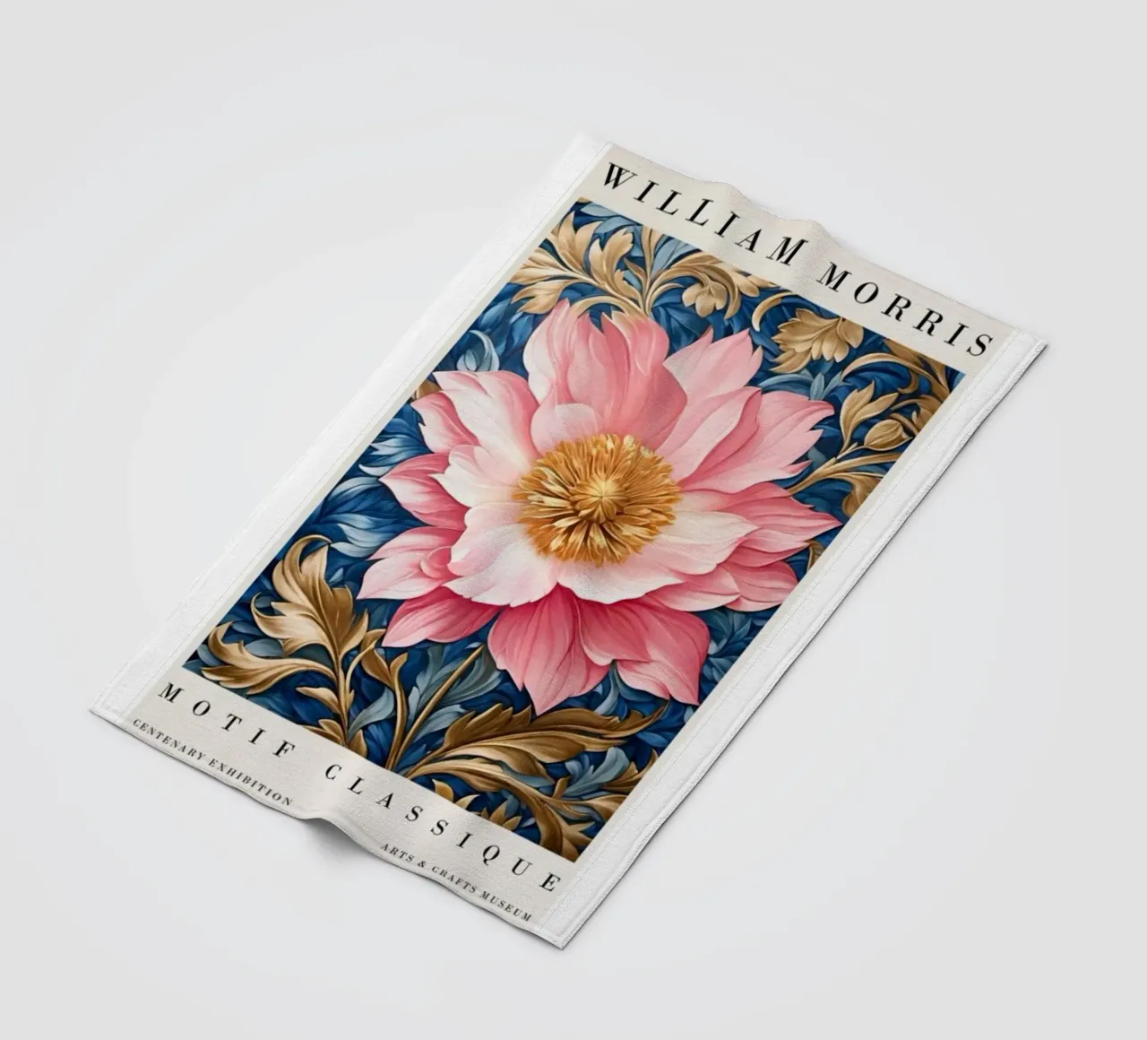 peonie in fiore coperta in pile da Ropech Shop