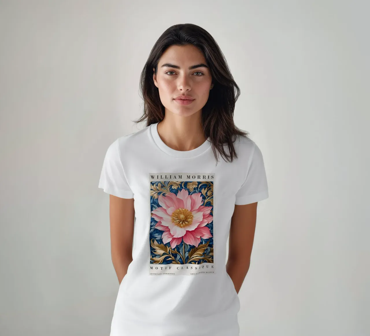 peonie in fiore t-shirt da Ropech Shop