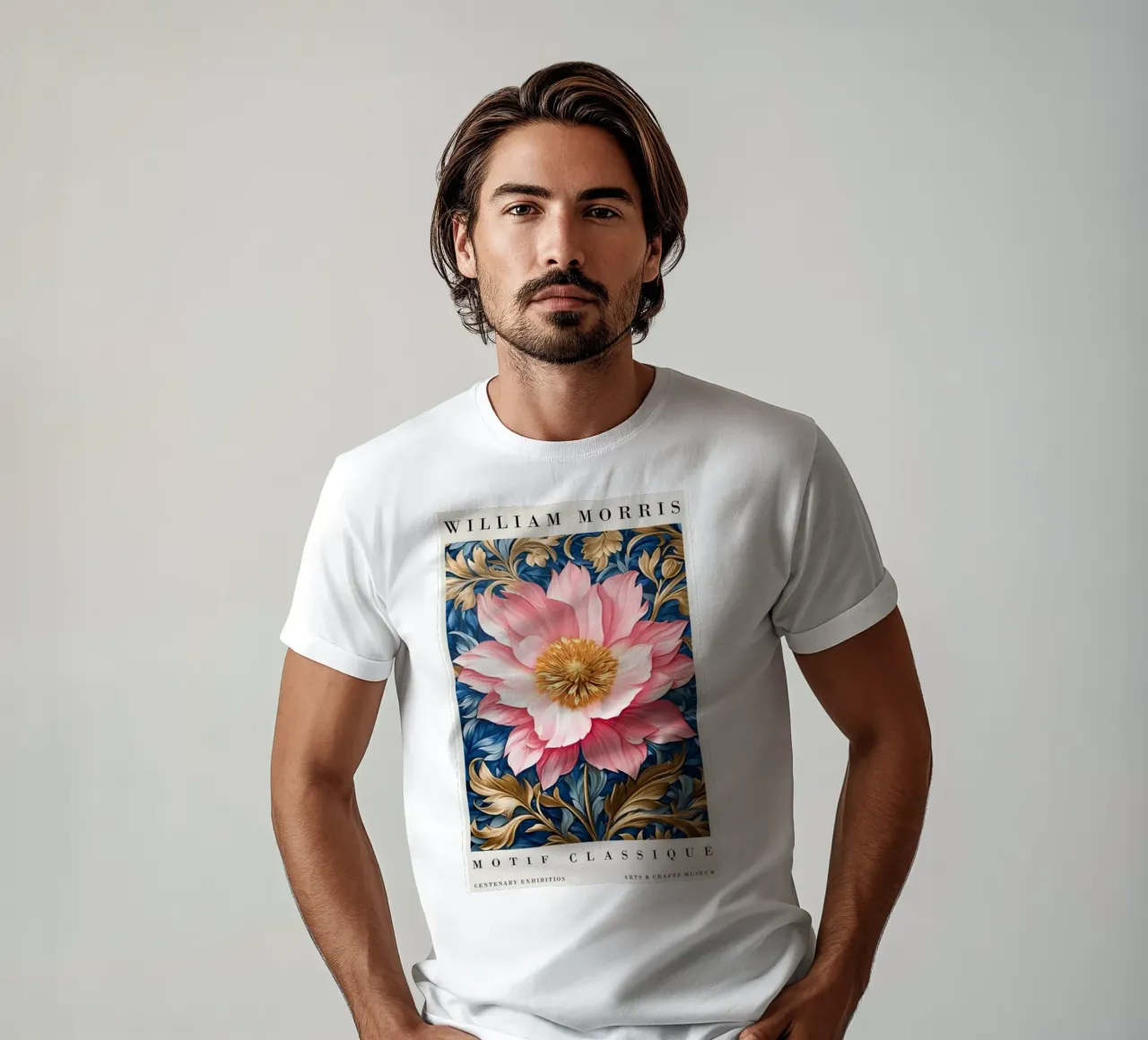 peonie in fiore t-shirt da Ropech Shop