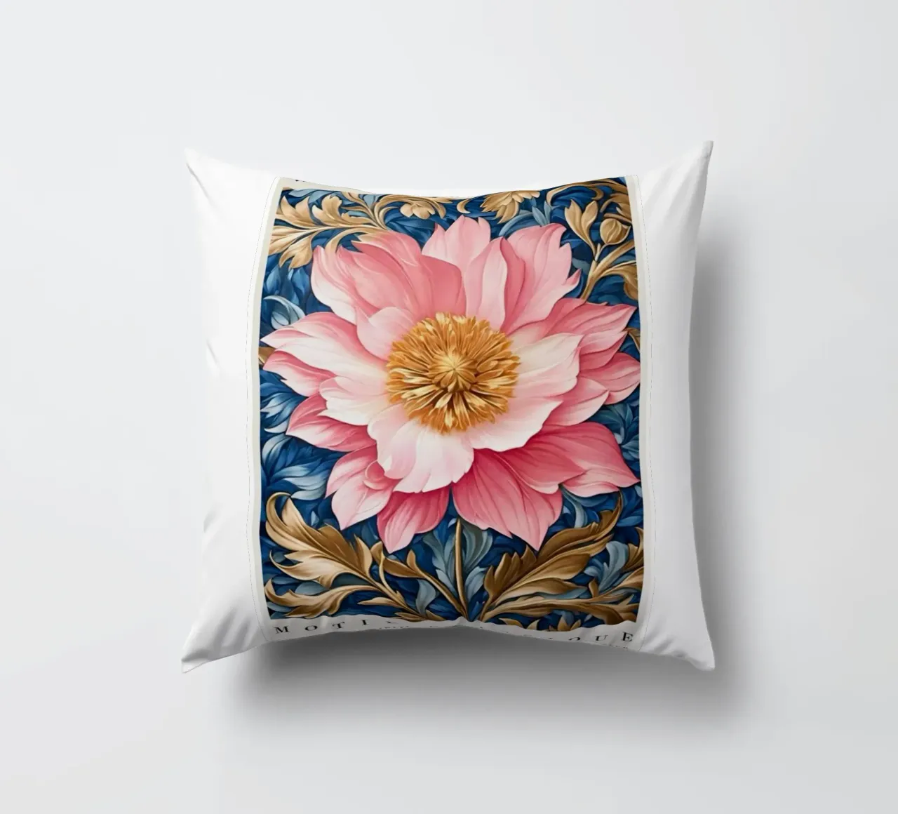 peonie in fiore cuscino da Ropech Shop