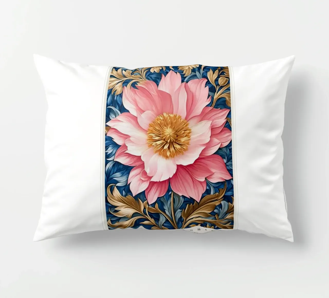 peonie in fiore cuscino da Ropech Shop