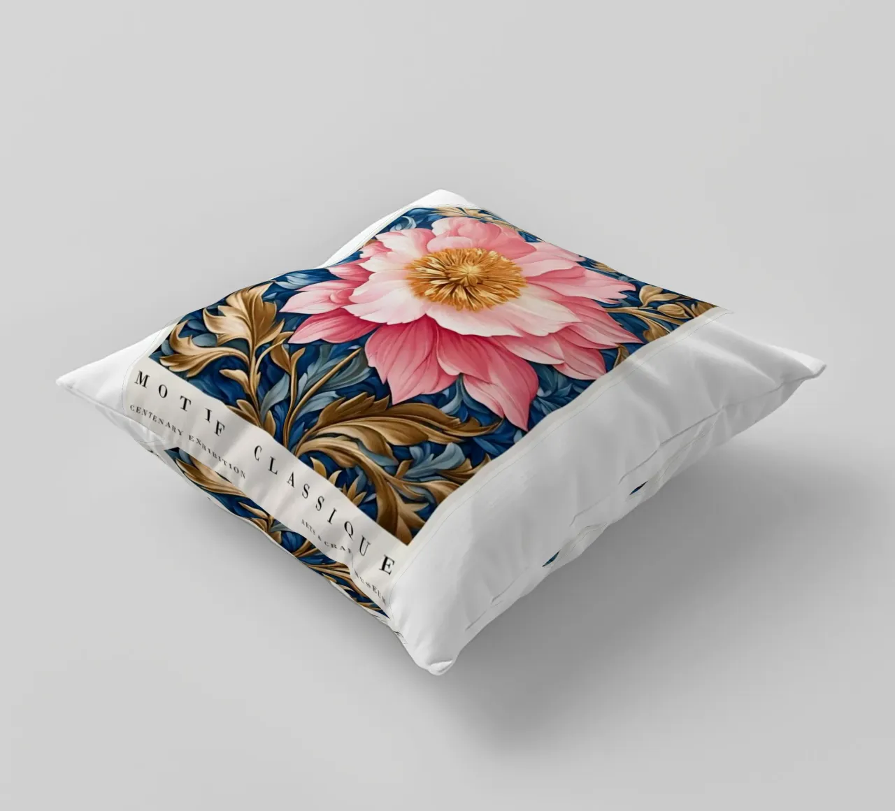 peonie in fiore cuscino da Ropech Shop