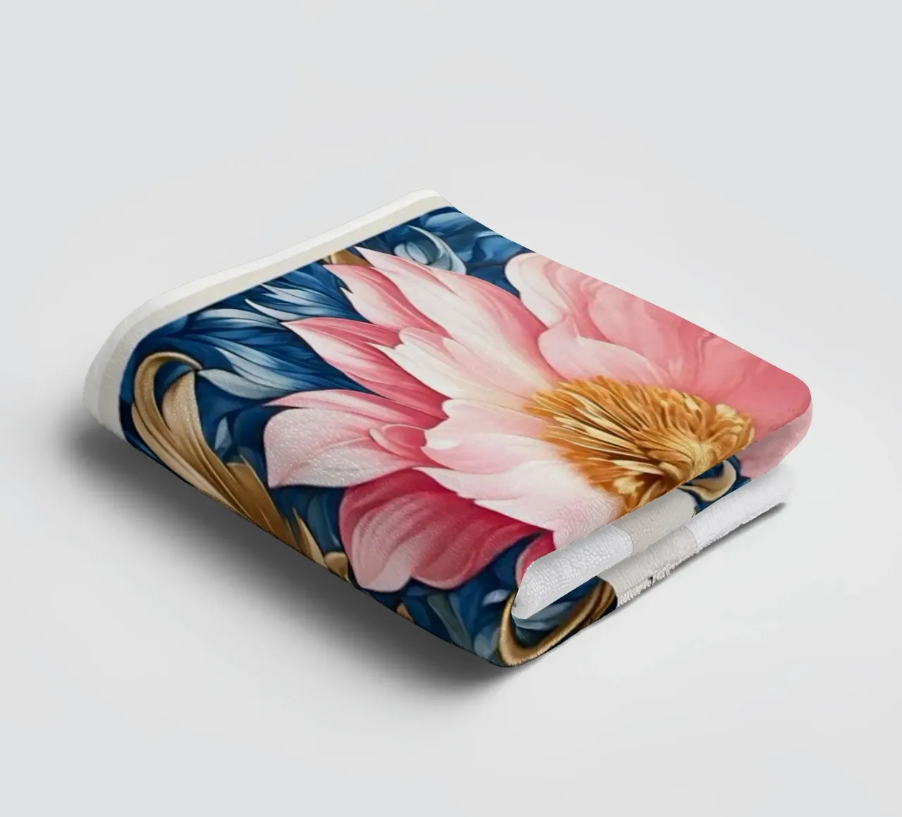 peonie in fiore asciugamano da bagno da Ropech Shop