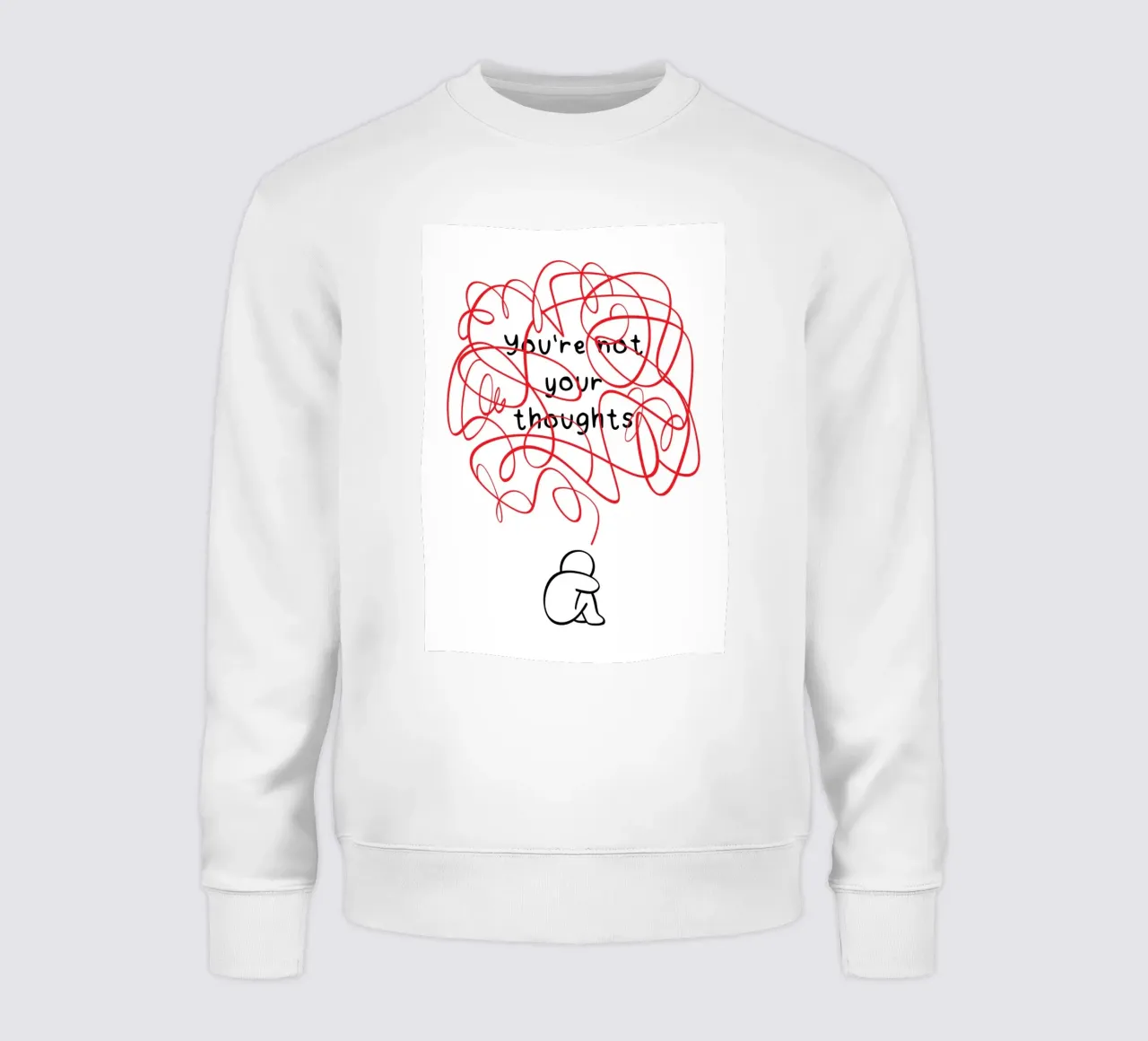 You're Not Your Thoughts felpa da nabakumov